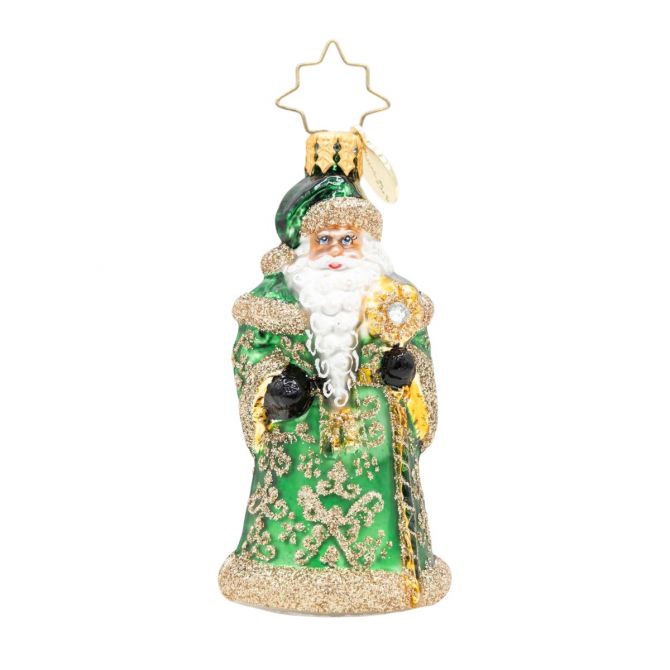 Christopher Radko Emerald Elegance Gem Ornament