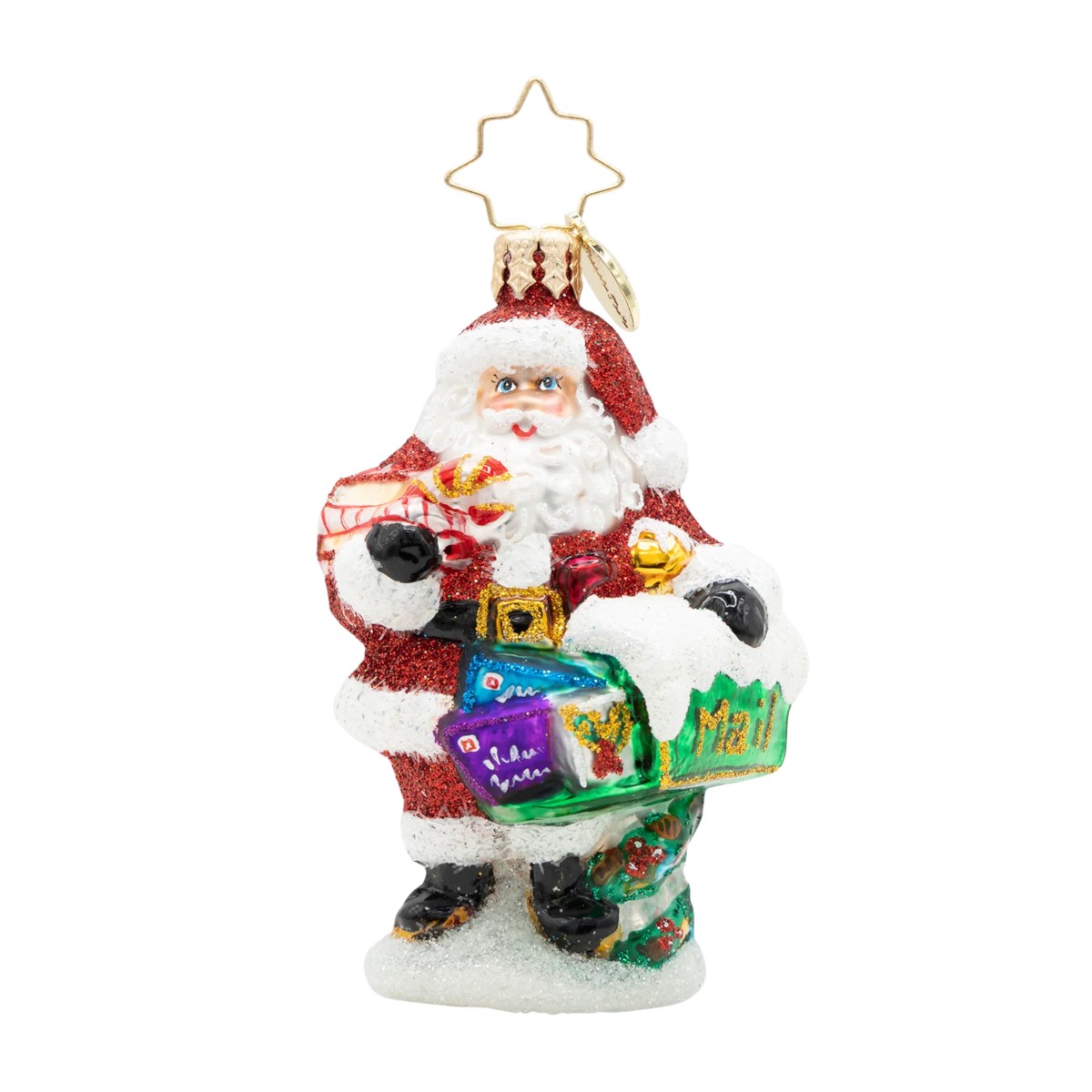 Christopher Radko North Pole Mail Delivery Gem Ornament