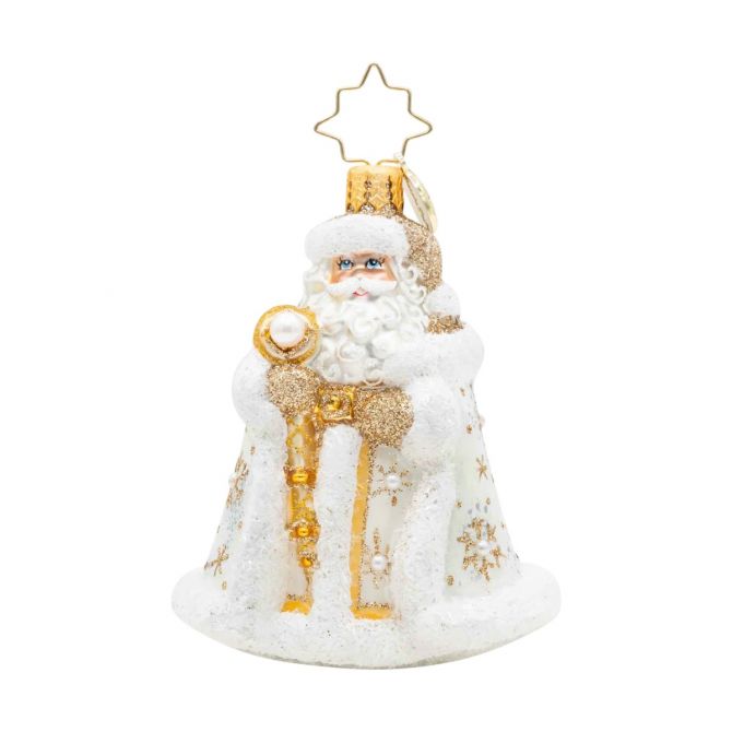 Christopher Radko Gilded Kris Kringle Gem Ornament