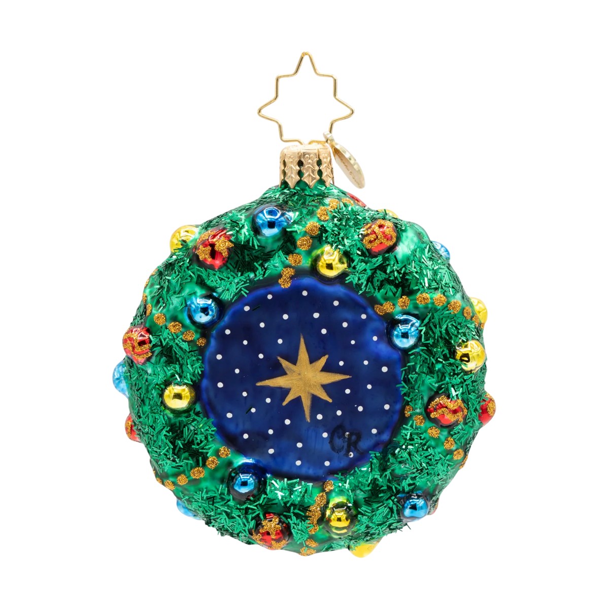 Christopher Radko Sacred Harmony Wreath Gem Ornament