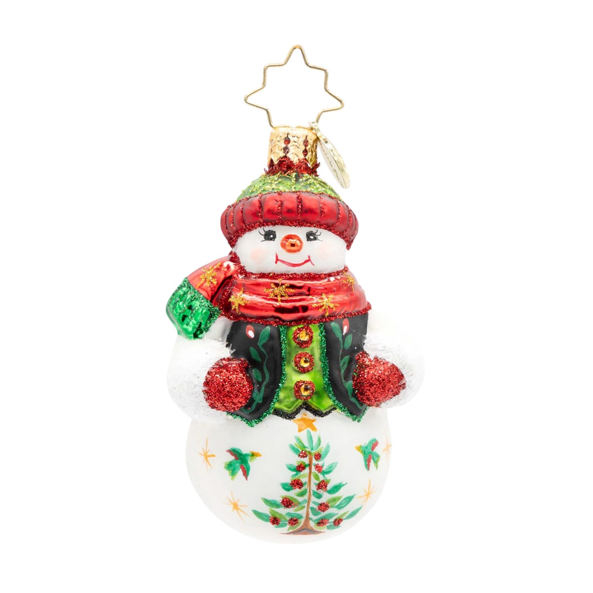 Christopher Radko Festive Folk Flair Gem Ornament