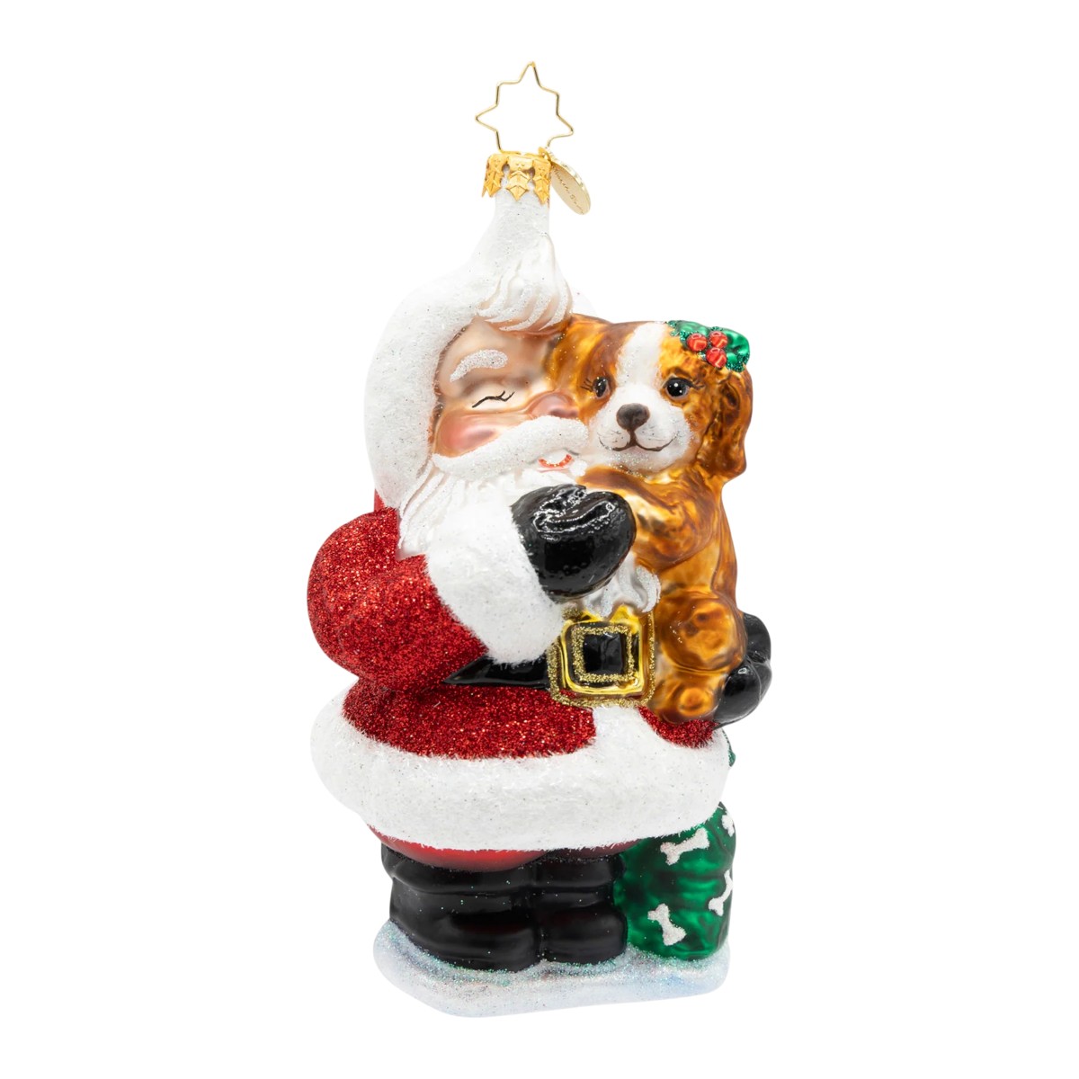 Christopher Radko Jolly and Pawsome Ornament