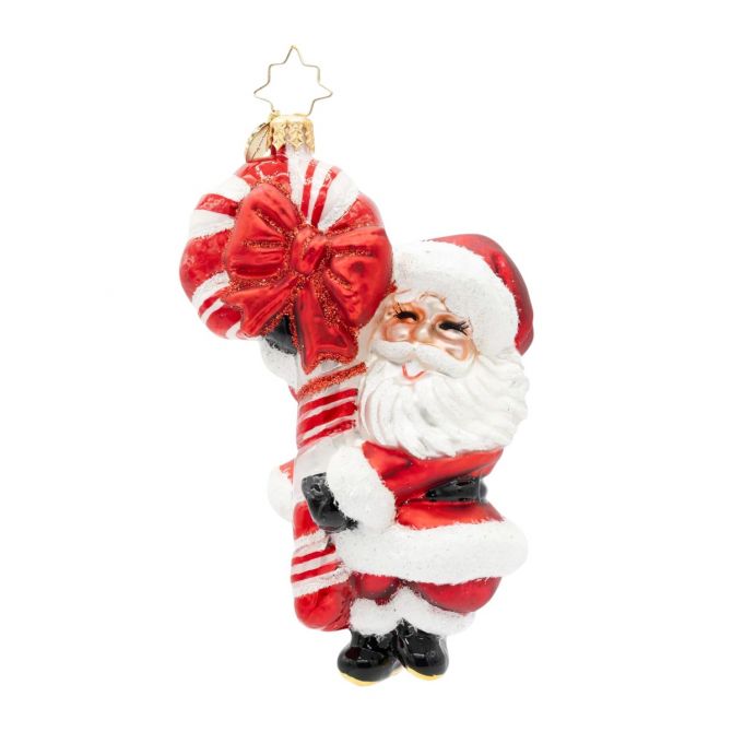 Christopher Radko St. Nick's Retro Cheer Ornament