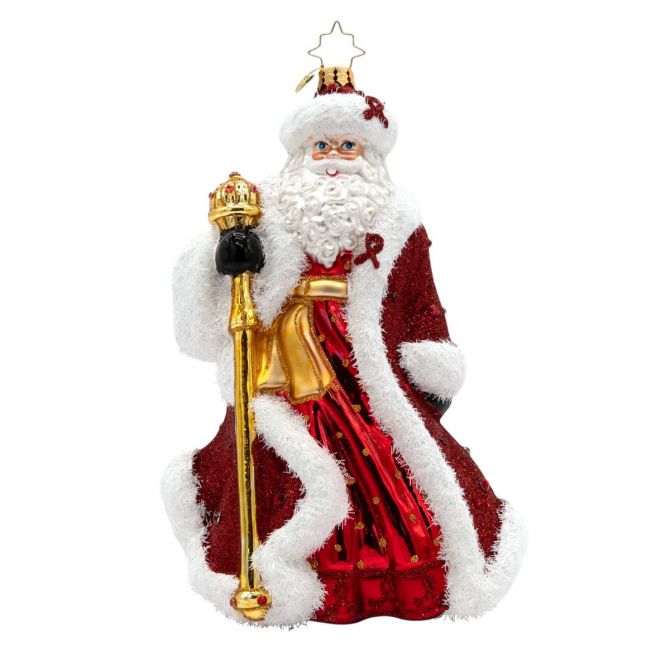 Christopher Radko Ribbon of Awareness Ornament