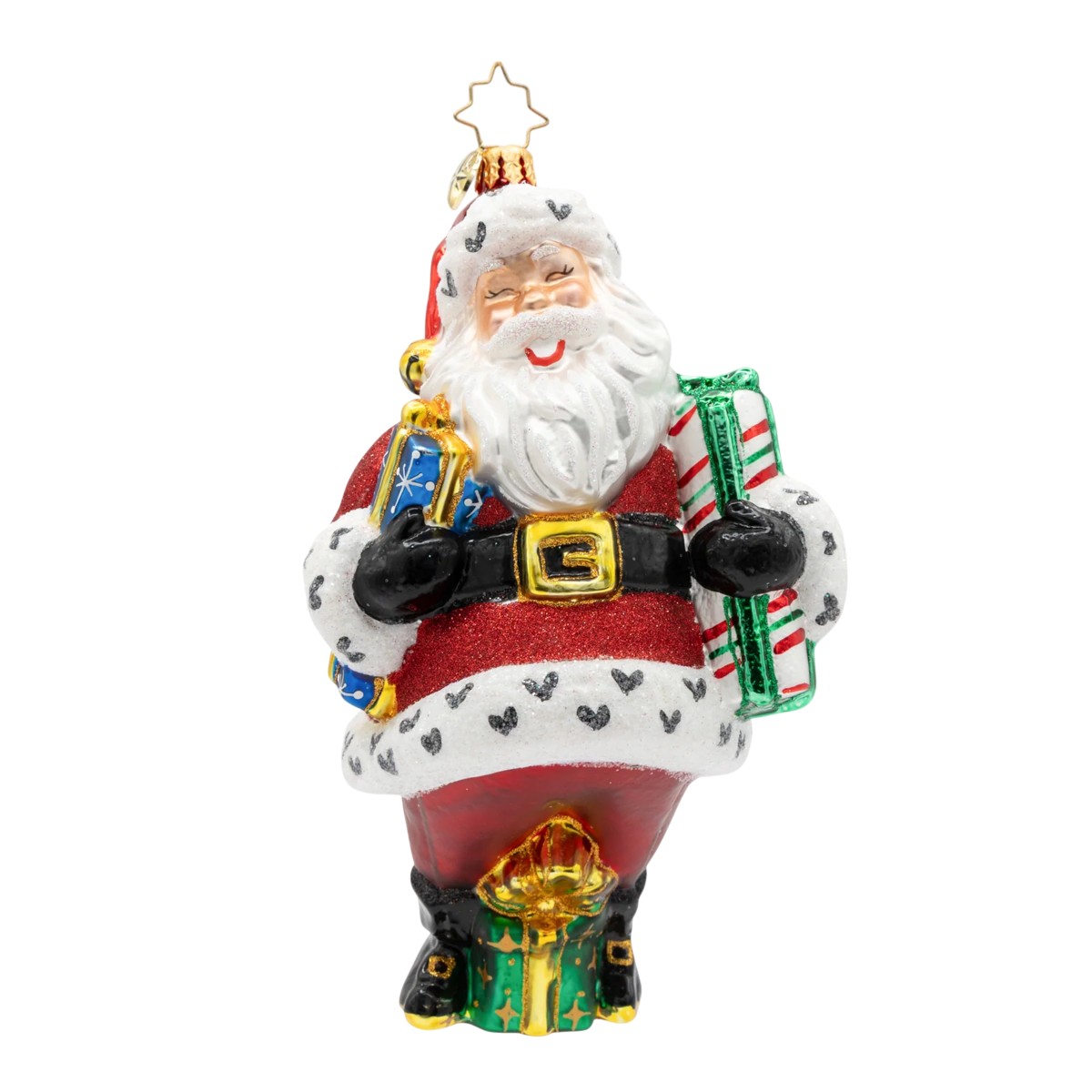 Christopher Radko Jingle and Jolly Ornament