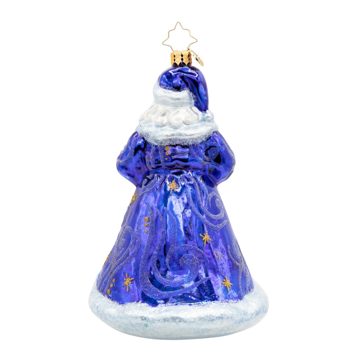 Christopher Radko Starlight Santa Ornament
