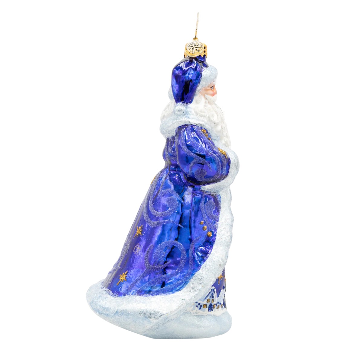 Christopher Radko Starlight Santa Ornament