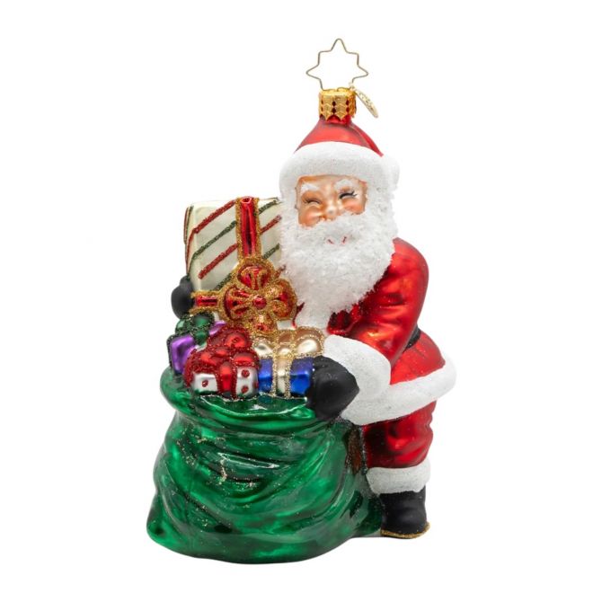 Christopher Radko North Pole Parcel Ornament