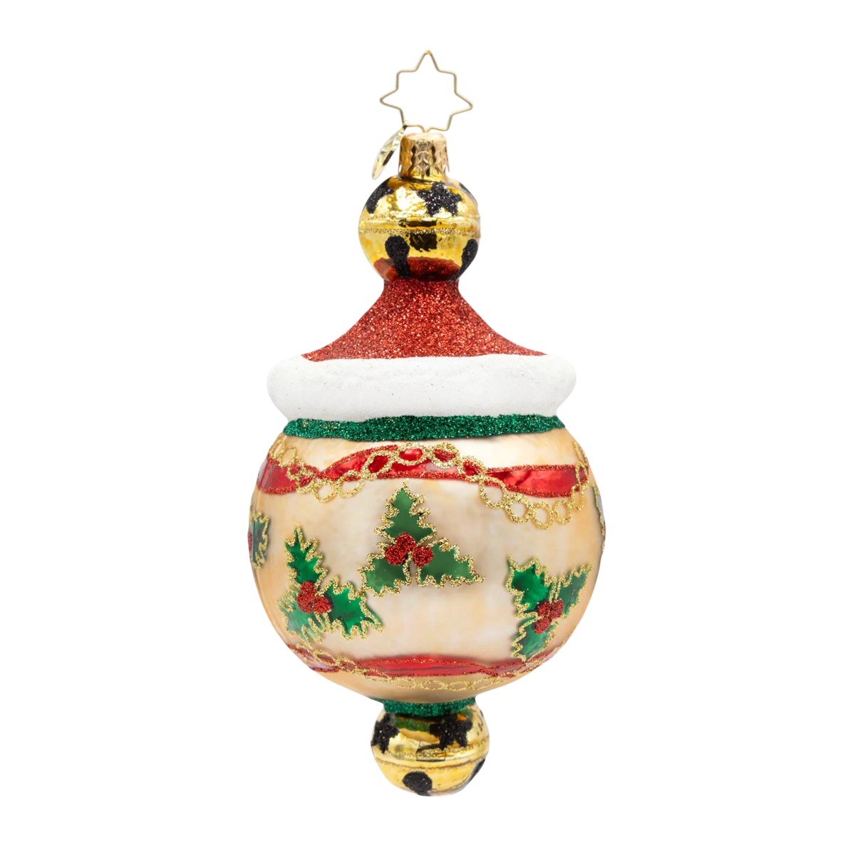 Christopher Radko Holly Jingle Joy Ornament