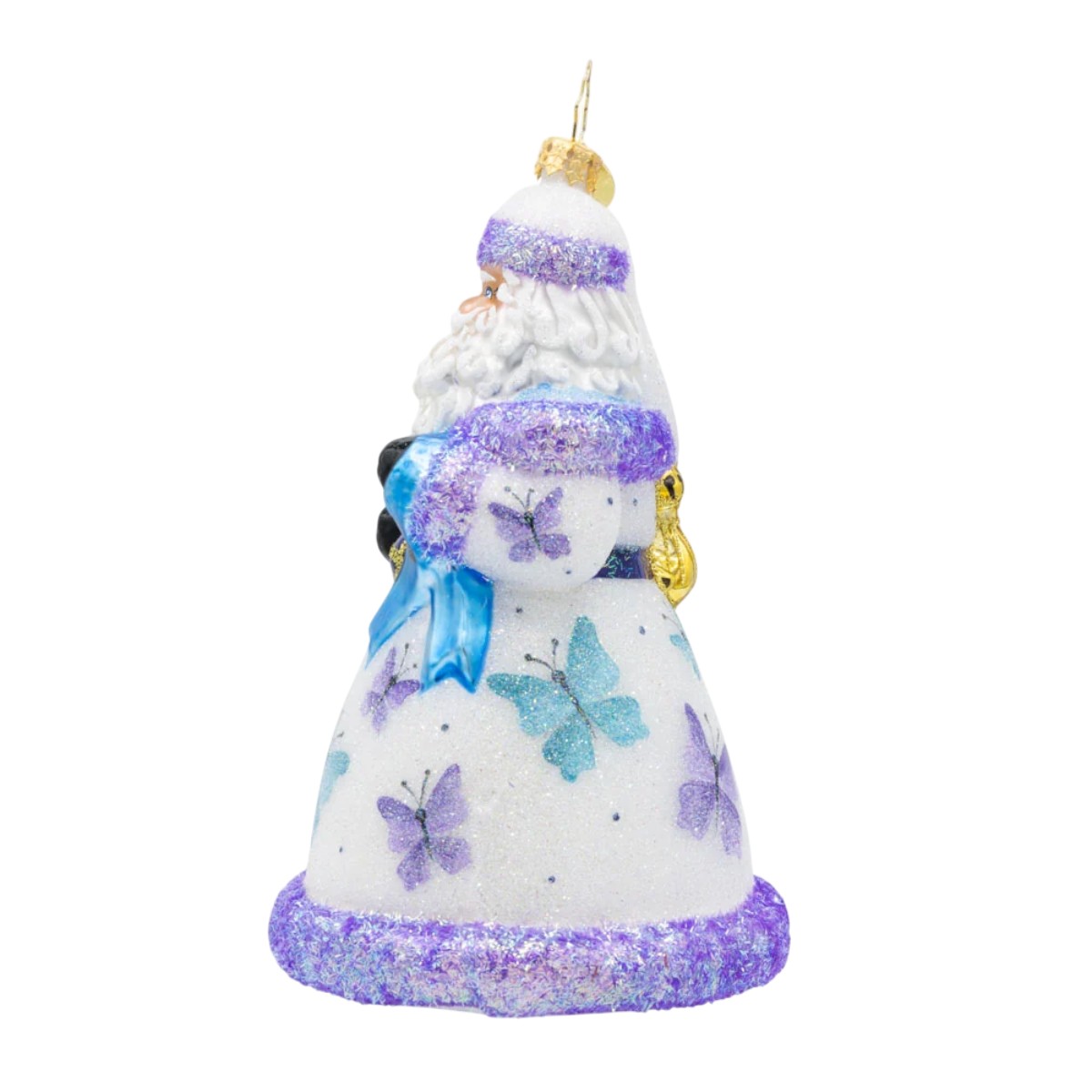 Christopher Radko Wings of Hope Santa Ornament