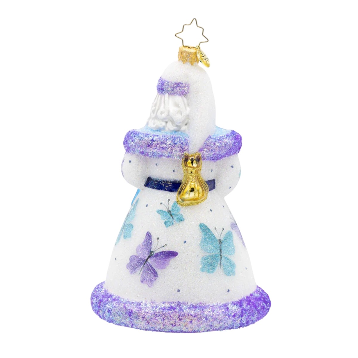 Christopher Radko Wings of Hope Santa Ornament