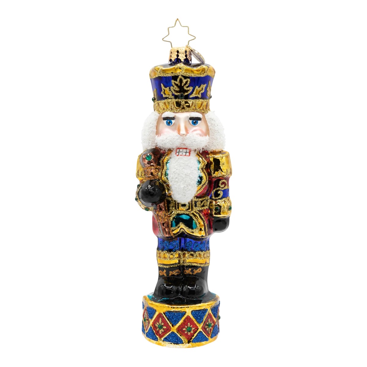 Christopher Radko Radiant Jewel Nutcracker Ornament