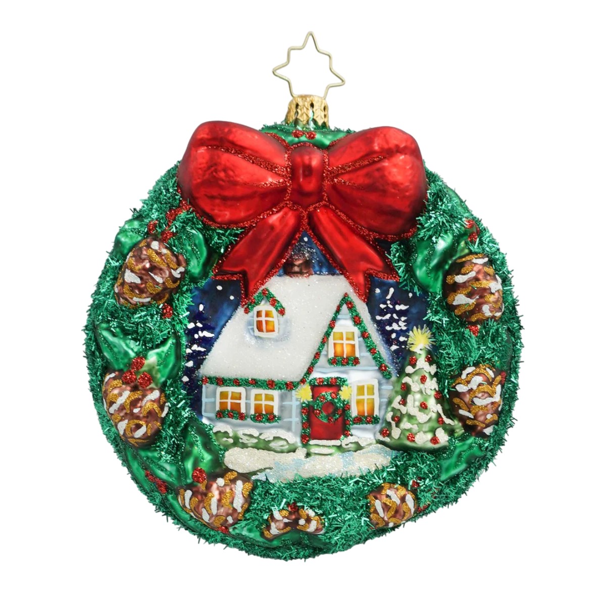 Christopher Radko Holly Jolly Hideaway Ornament