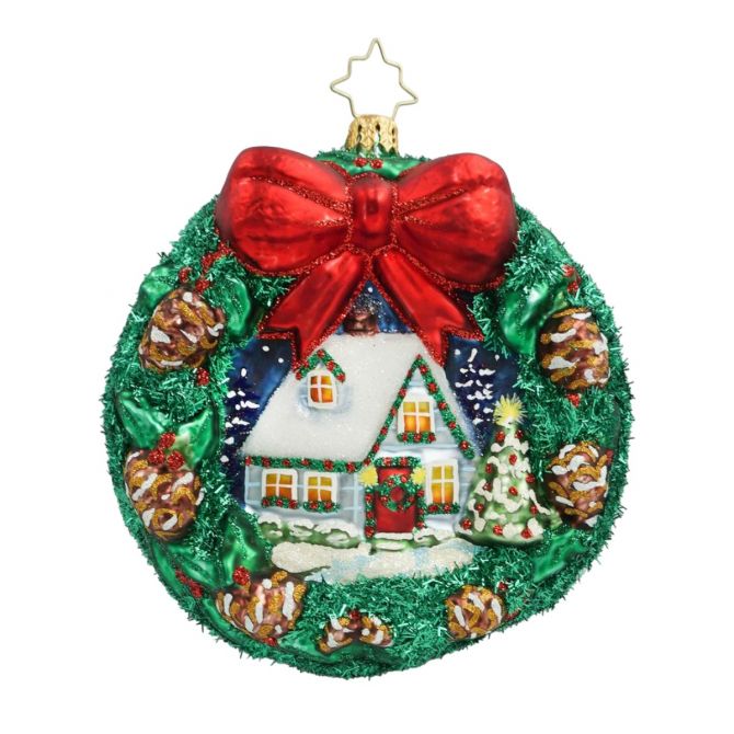 Christopher Radko Holly Jolly Hideaway Ornament