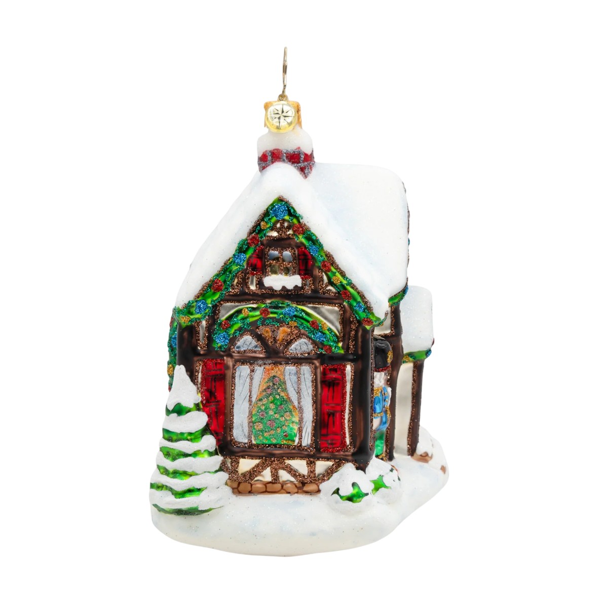 Christopher Radko Home For The Holly-Days Ornament