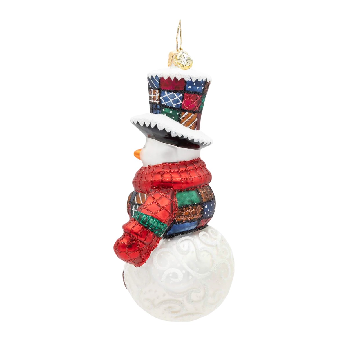 Christopher Radko Plaid Tidings Ornament