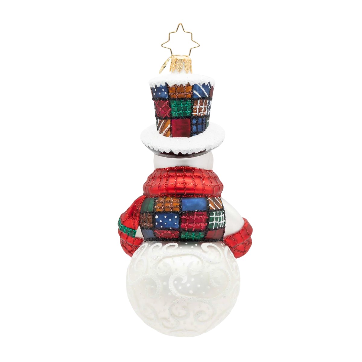 Christopher Radko Plaid Tidings Ornament