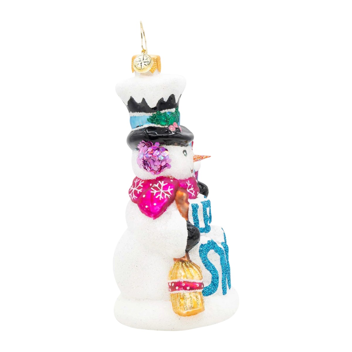 Christopher Radko Let It Snowman! Ornament