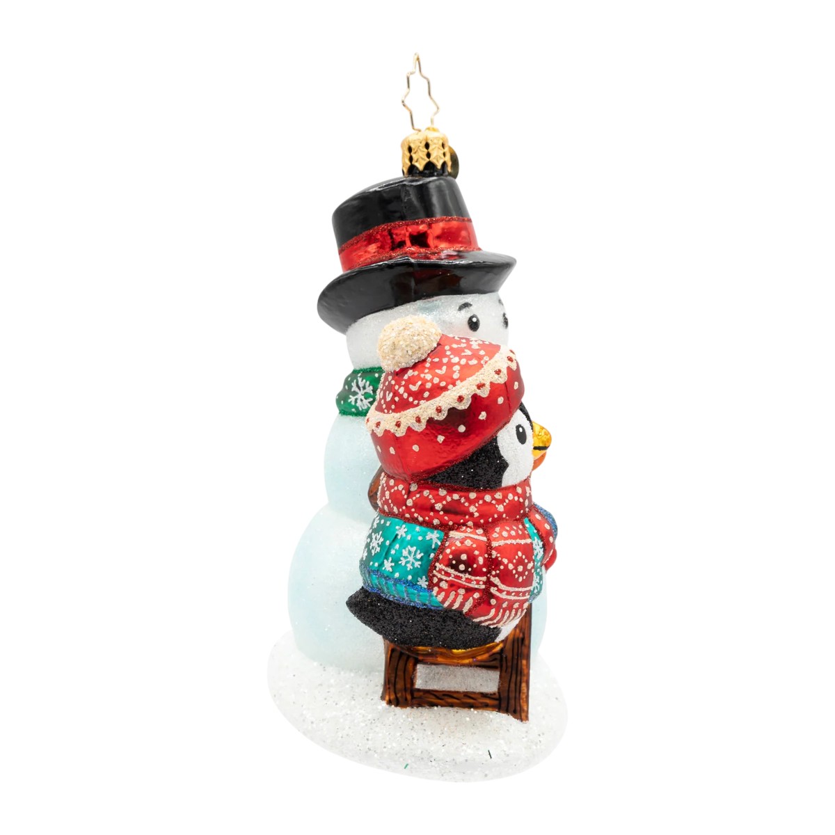 Christopher Radko A Flurry Of Friendship Ornament