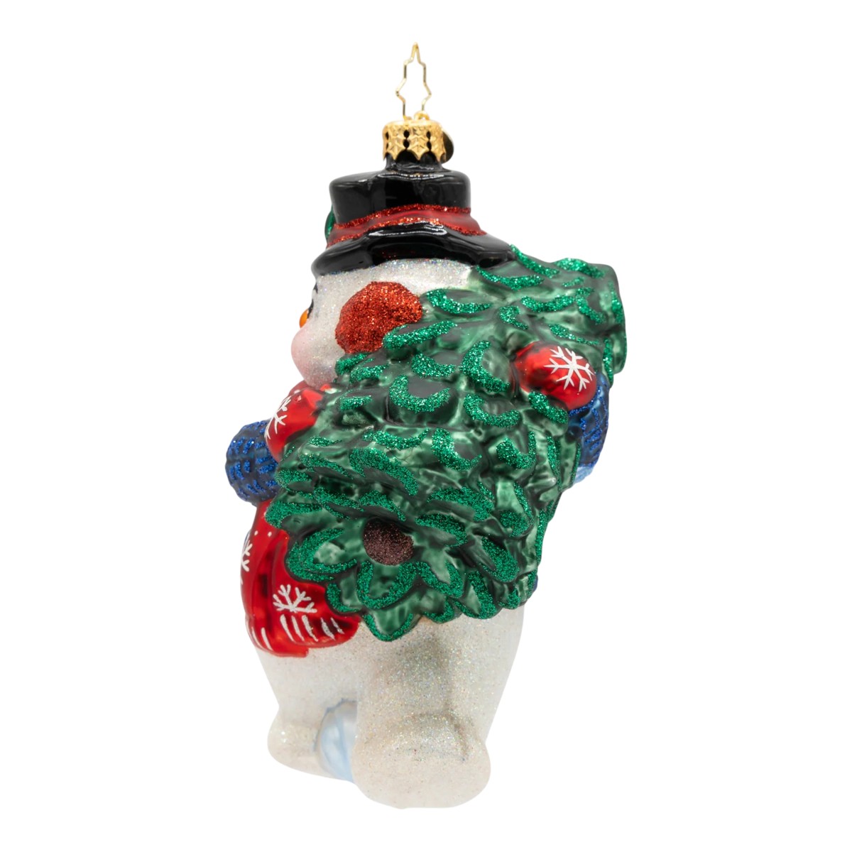 Christopher Radko Dashing Through The Snowman Ornament