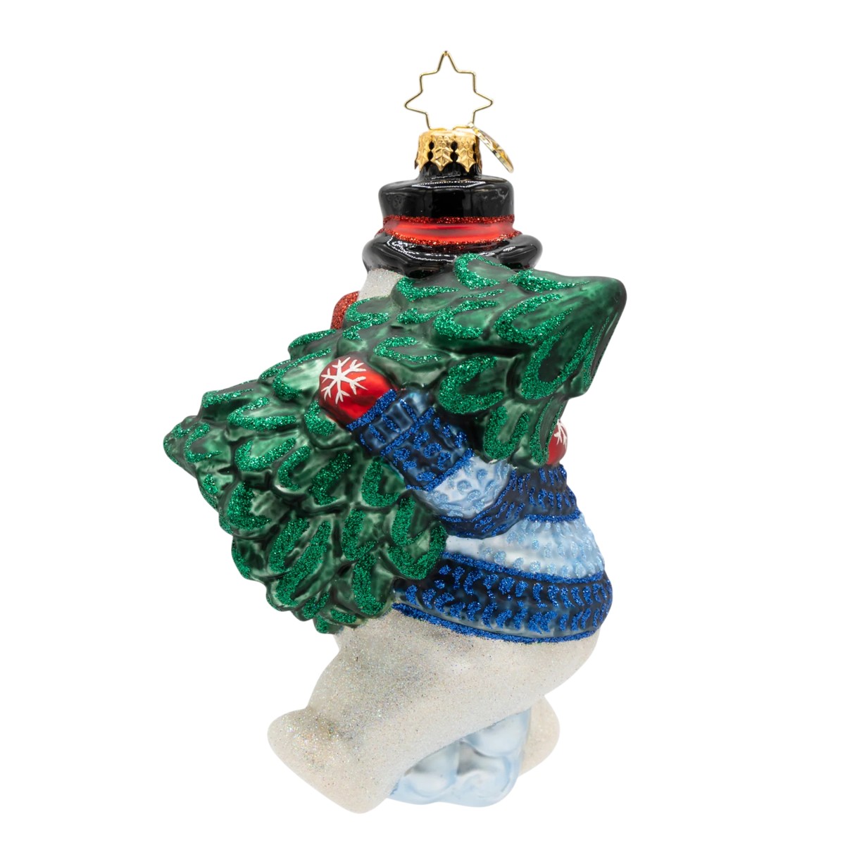 Christopher Radko Dashing Through The Snowman Ornament