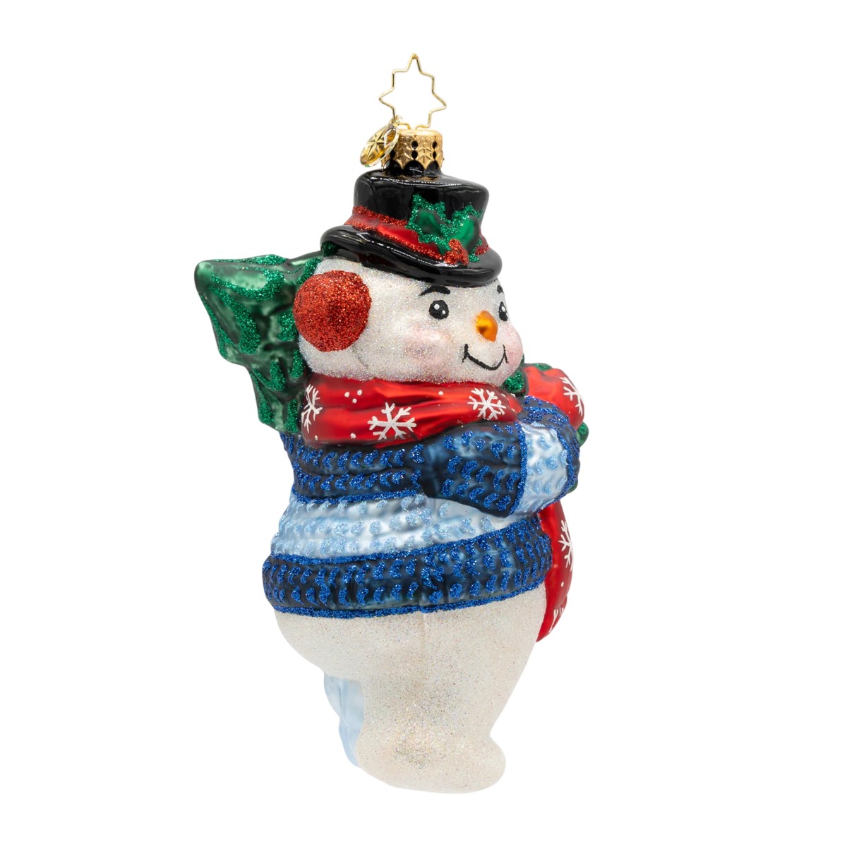 Christopher Radko Dashing Through The Snowman Ornament