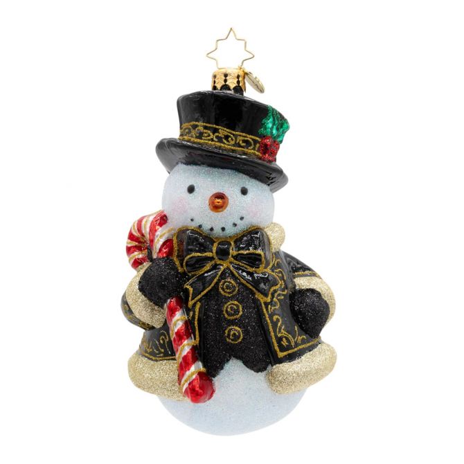 Christopher Radko The Frosted Gentleman Ornament