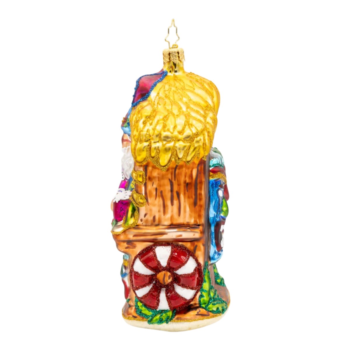 Christopher Radko Tiki Bar Santa Ornament