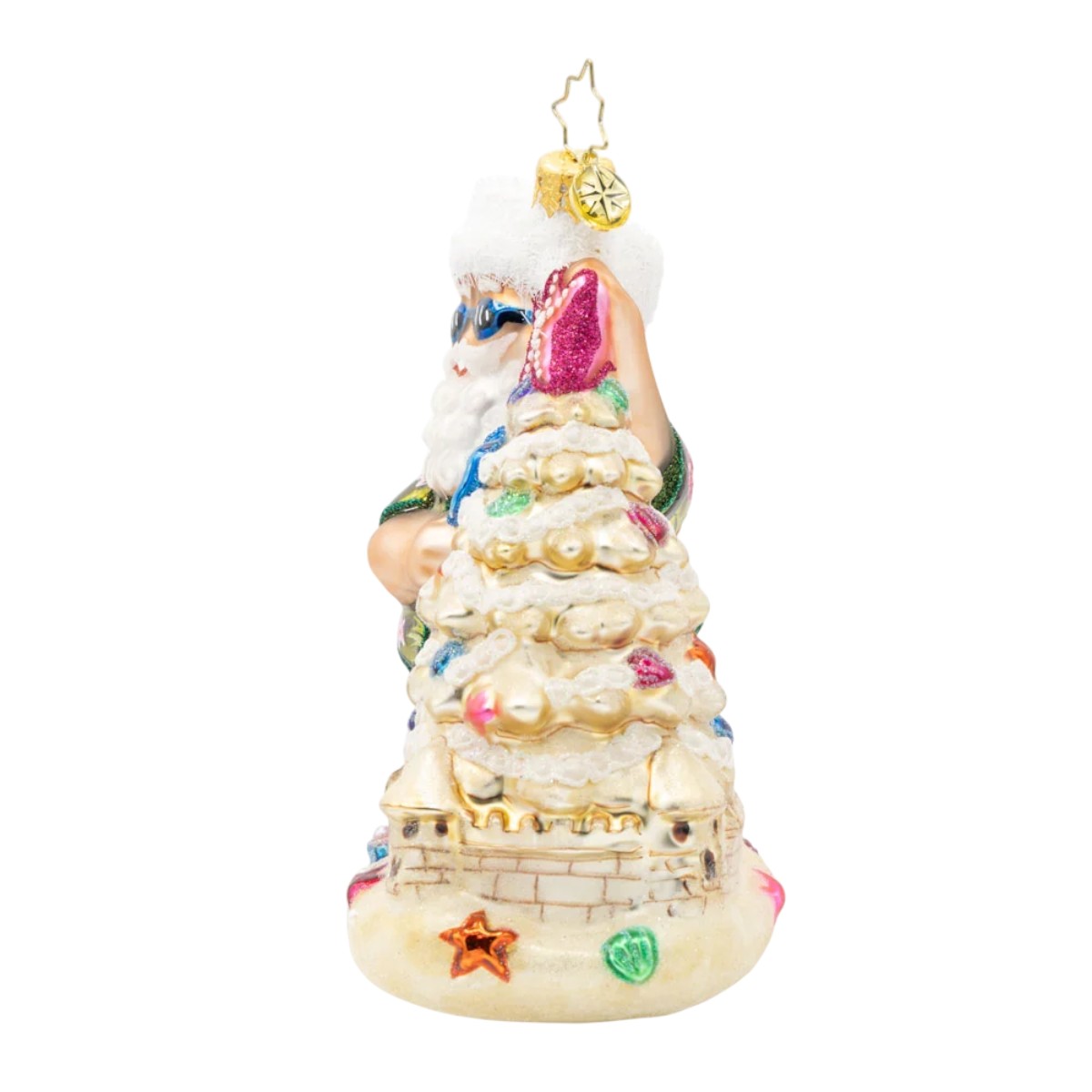 Christopher Radko Sandy Claus Castle Ornament