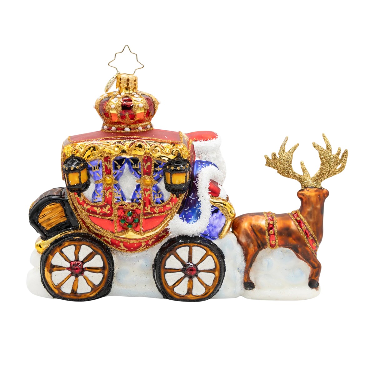 Christopher Radko Yuletide Carriage Ride Ornament