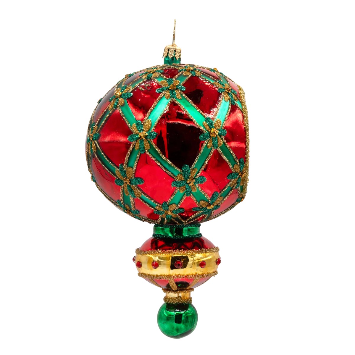 Christopher Radko Crimson Splendor Ornament