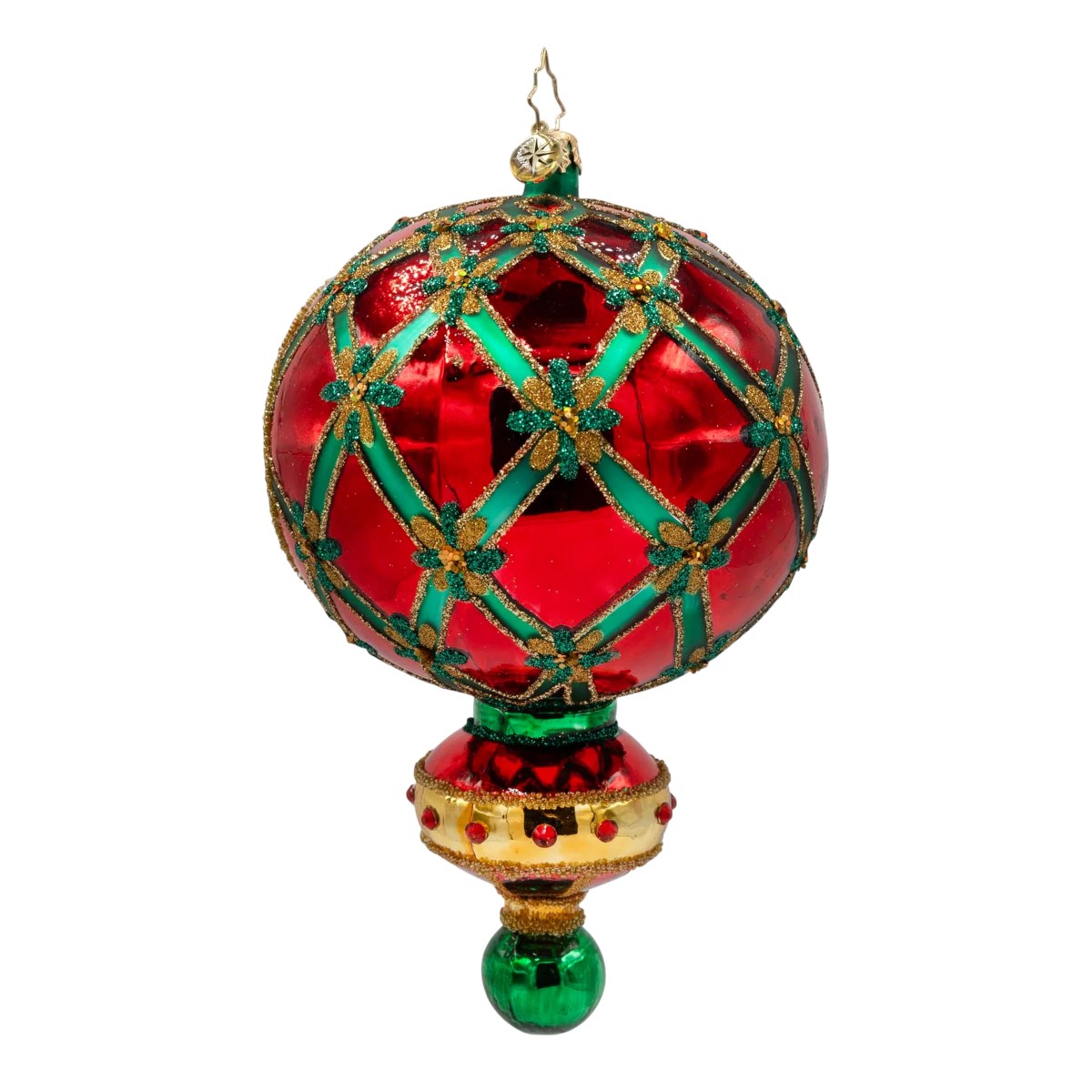 Christopher Radko Crimson Splendor Ornament