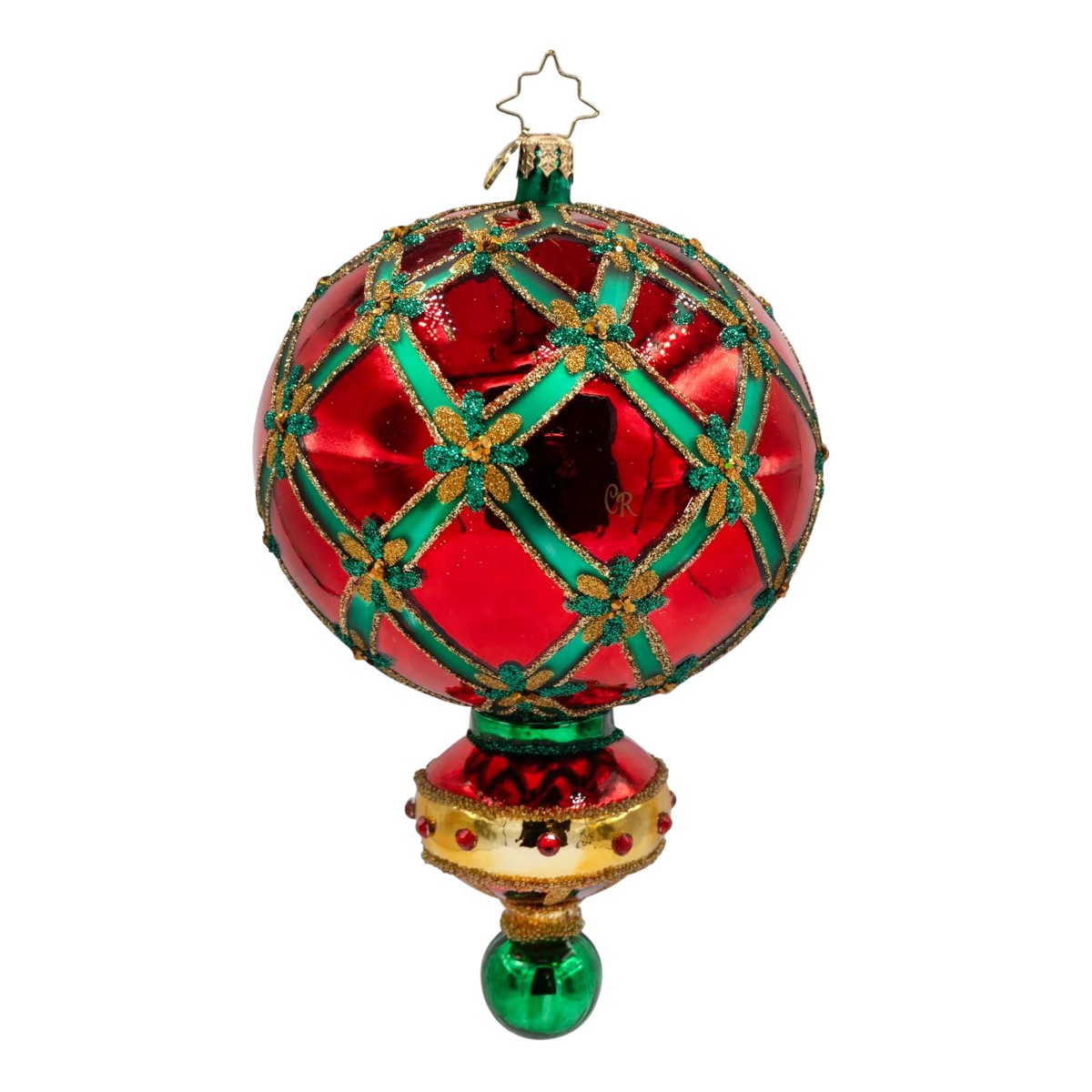 Christopher Radko Crimson Splendor Ornament