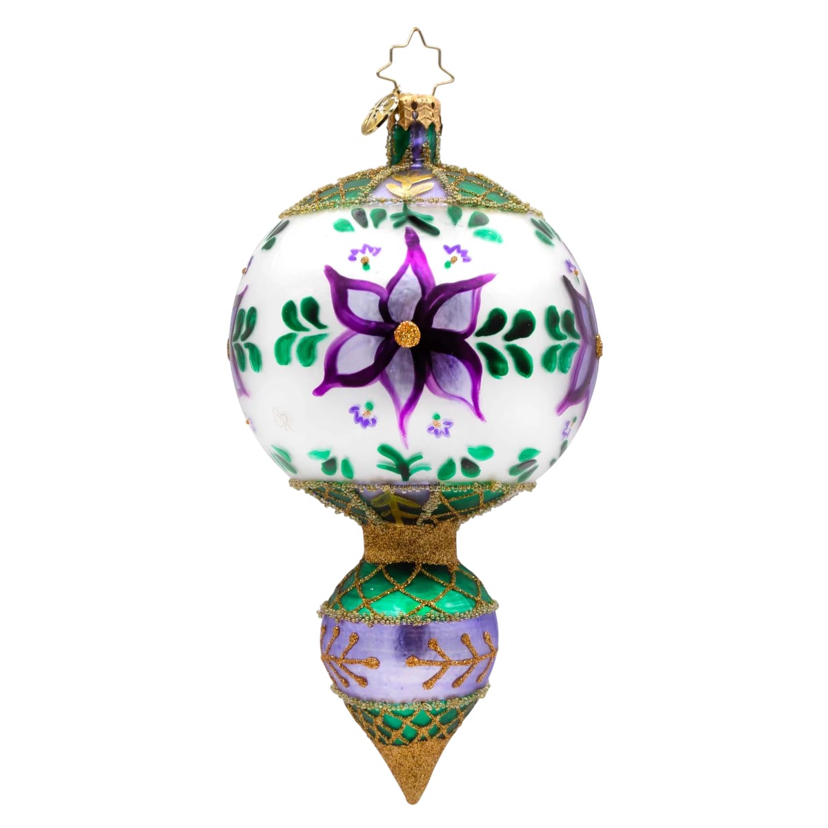 Christopher Radko Royal Blossom Reflection Ornament