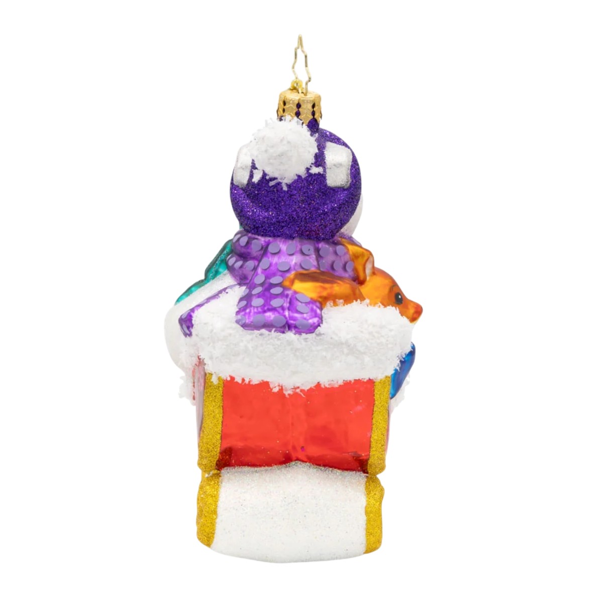 Christopher Radko Tiny Tails and Jingle Bells Ornament