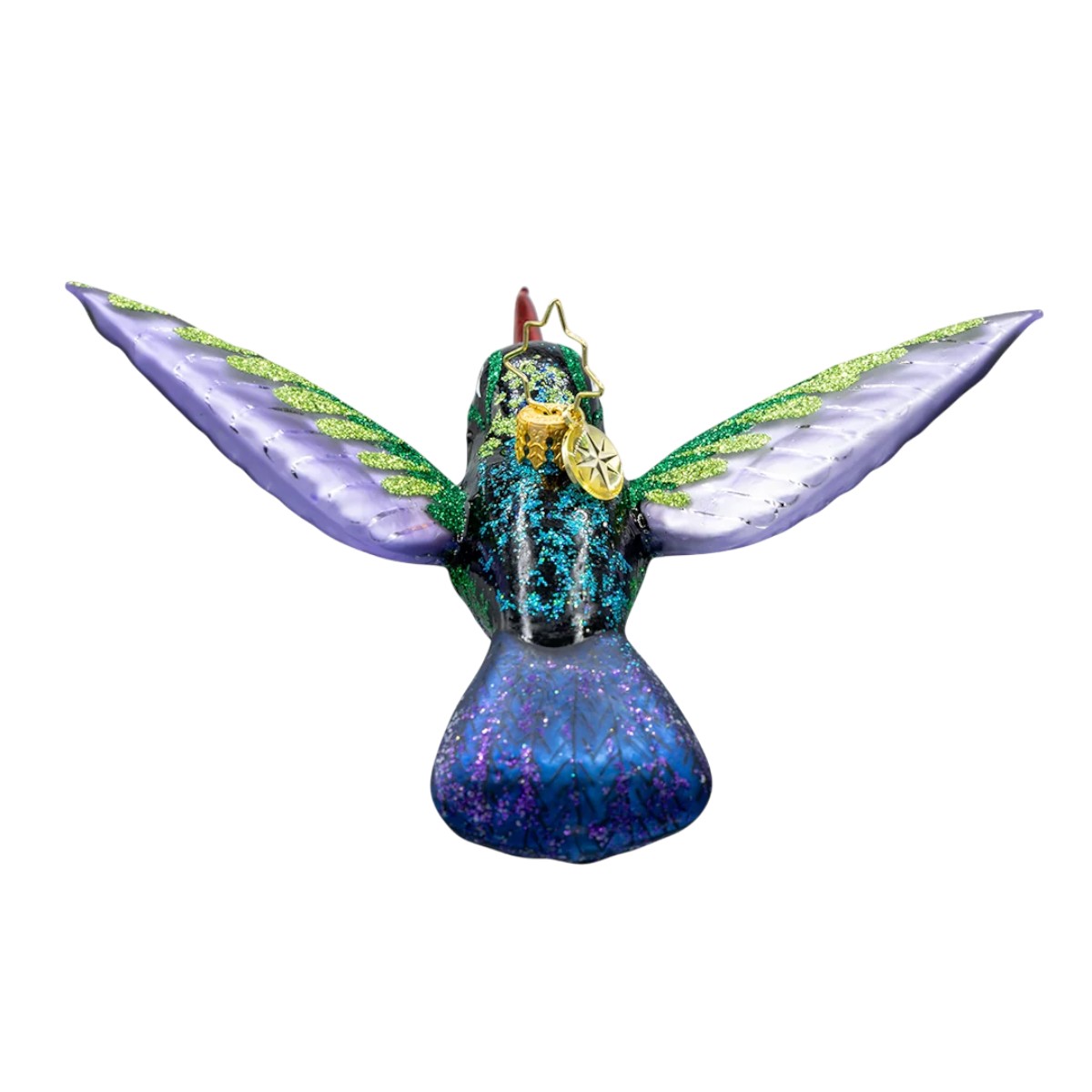 Christopher Radko Happy Holiday Hummingbird Ornament