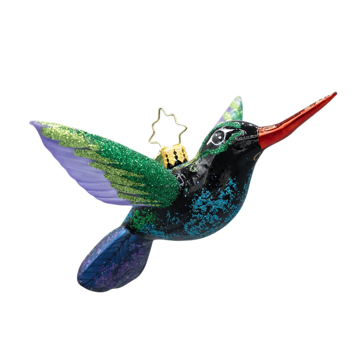 Christopher Radko Happy Holiday Hummingbird Ornament
