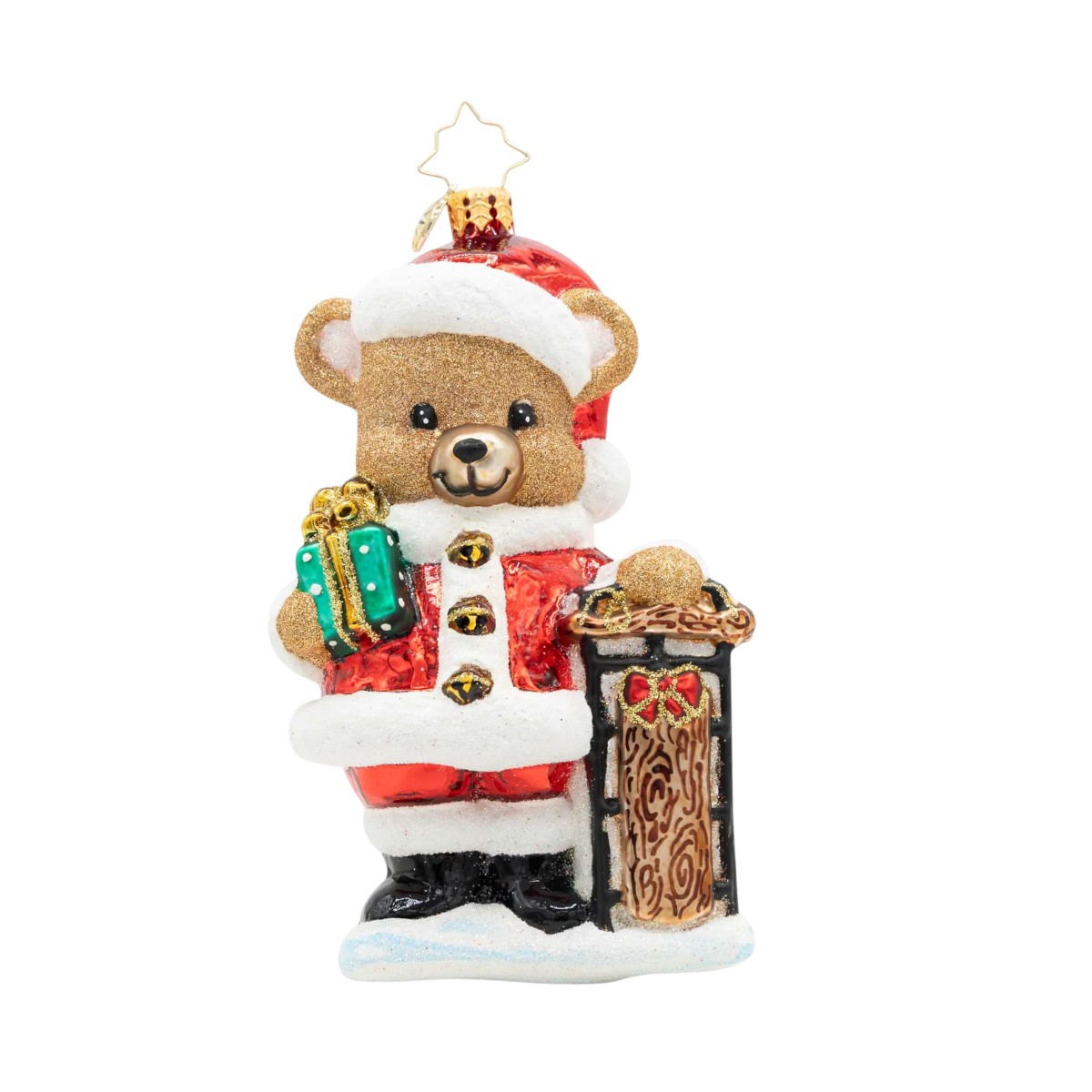 Christopher Radko Beary Merry Christmas Ornament