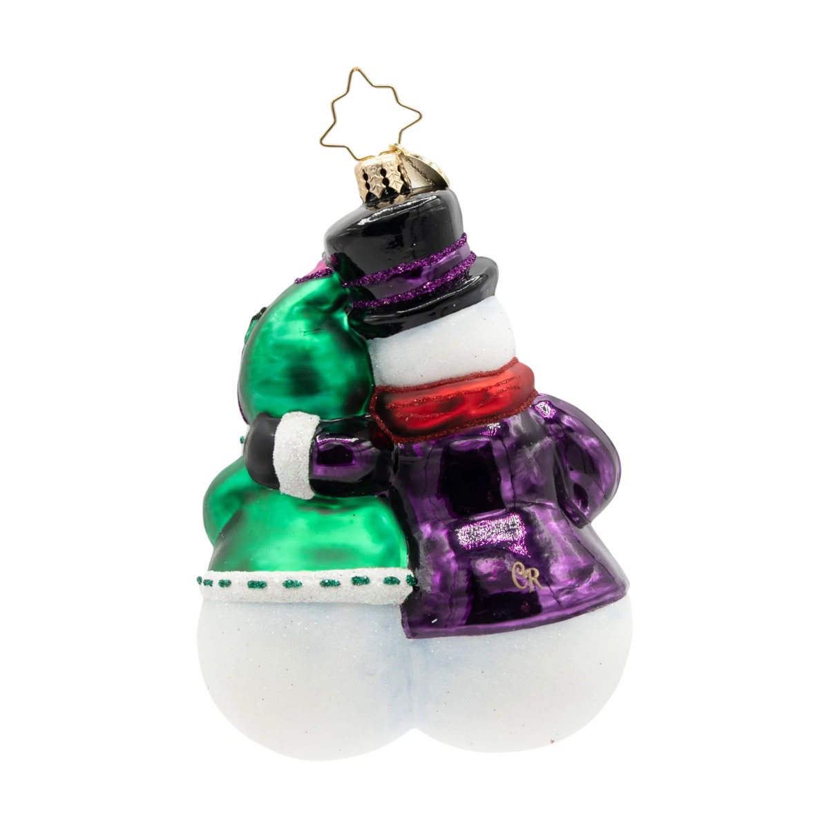 Christopher Radko The Snow Stopper Pair Ornament