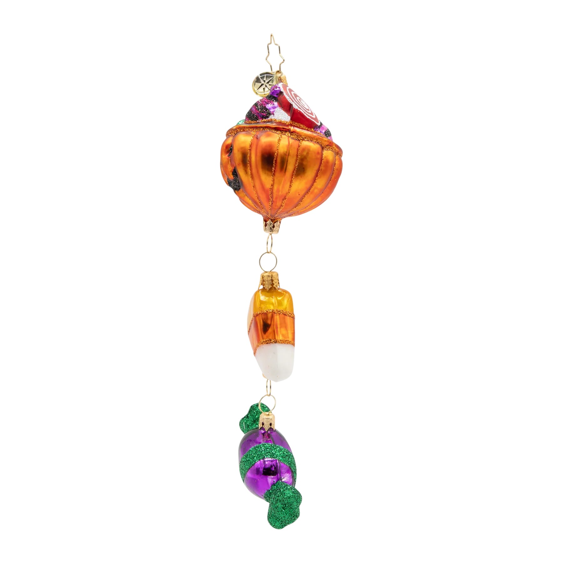 Christopher Radko Trick Or Treat Trio Ornament