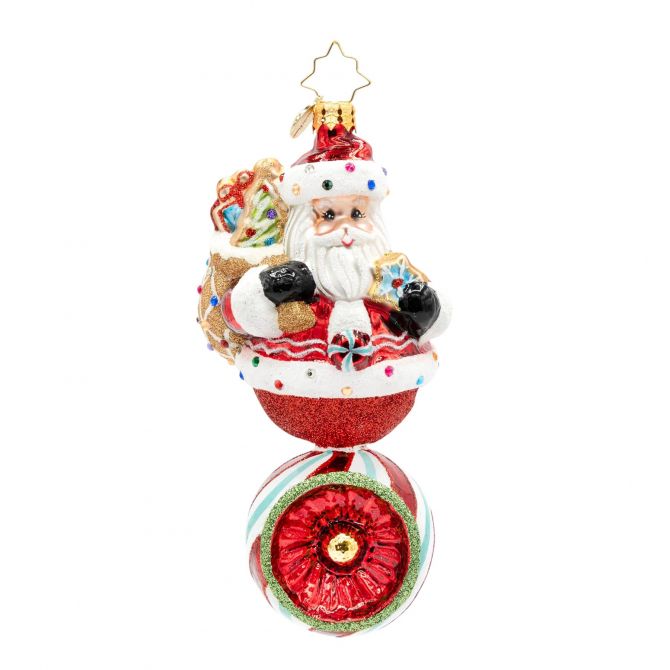 Christopher Radko Sweet Claus Reflector Ornament