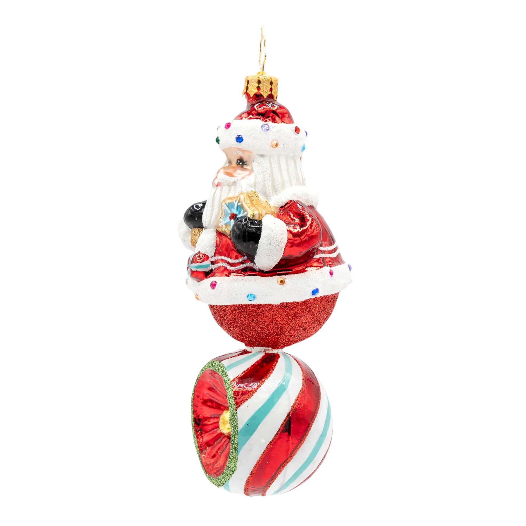 Christopher Radko Sweet Claus Reflector Ornament
