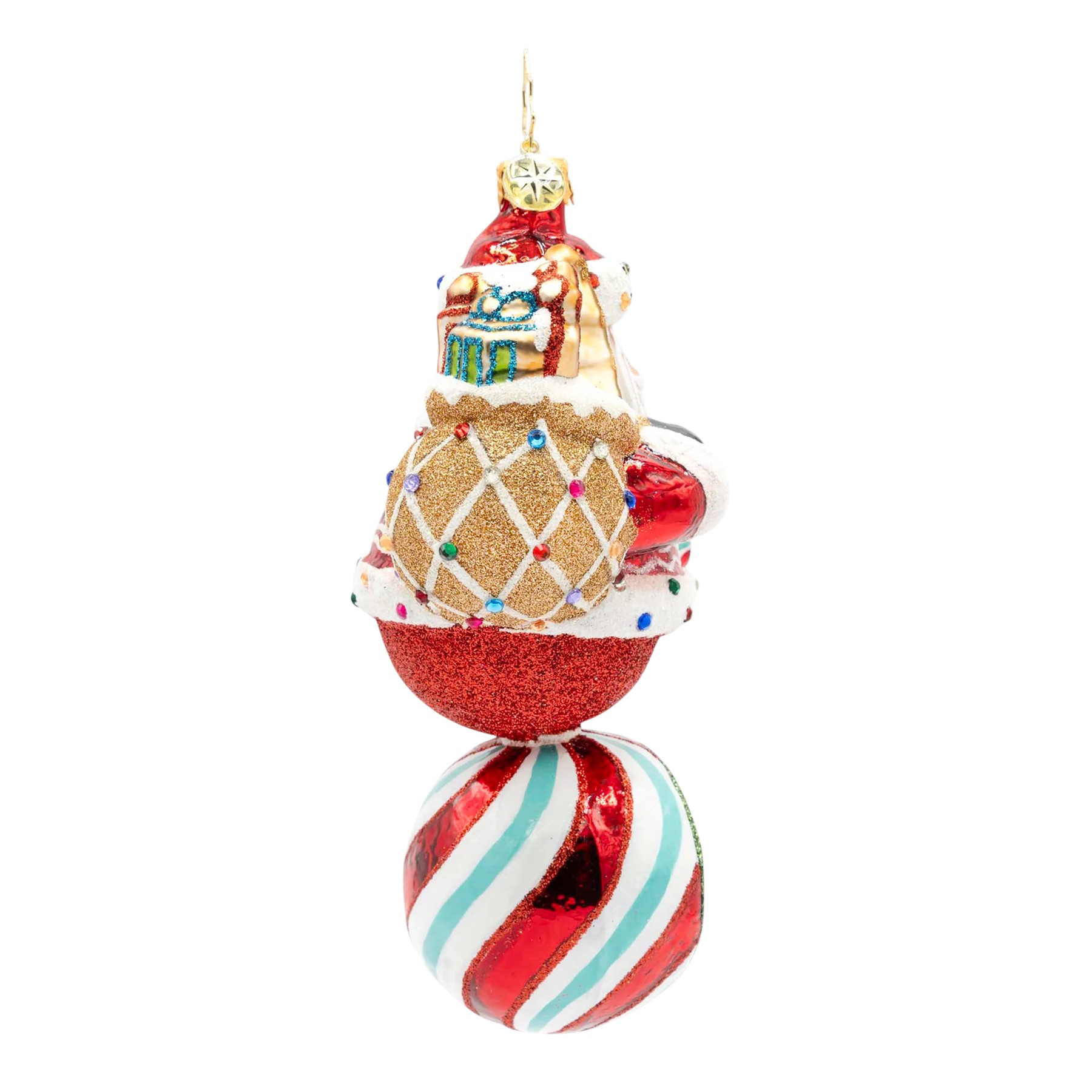 Christopher Radko Sweet Claus Reflector Ornament