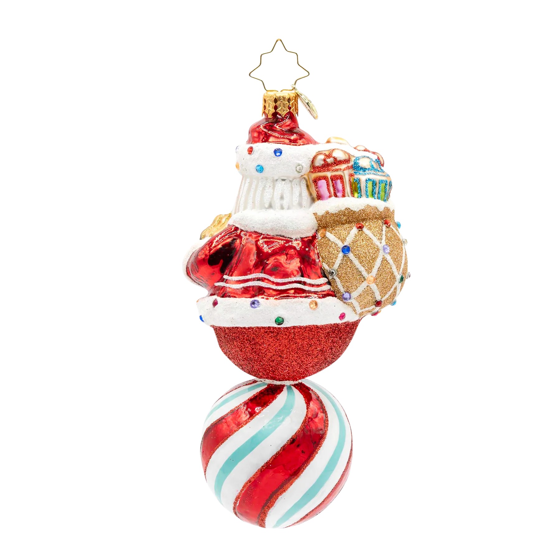 Christopher Radko Sweet Claus Reflector Ornament