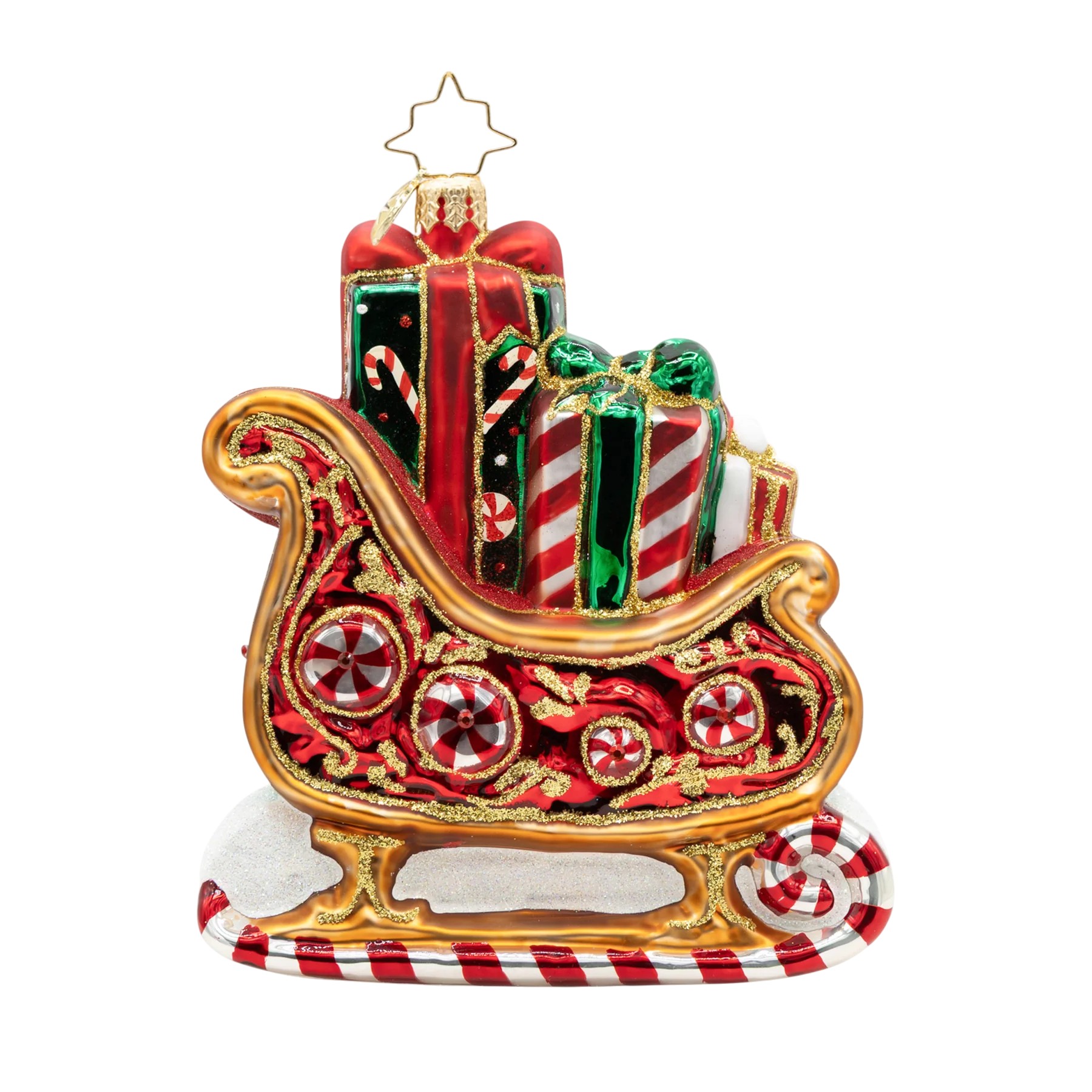 Christopher Radko Sweetest Sleigh Ride Ornament
