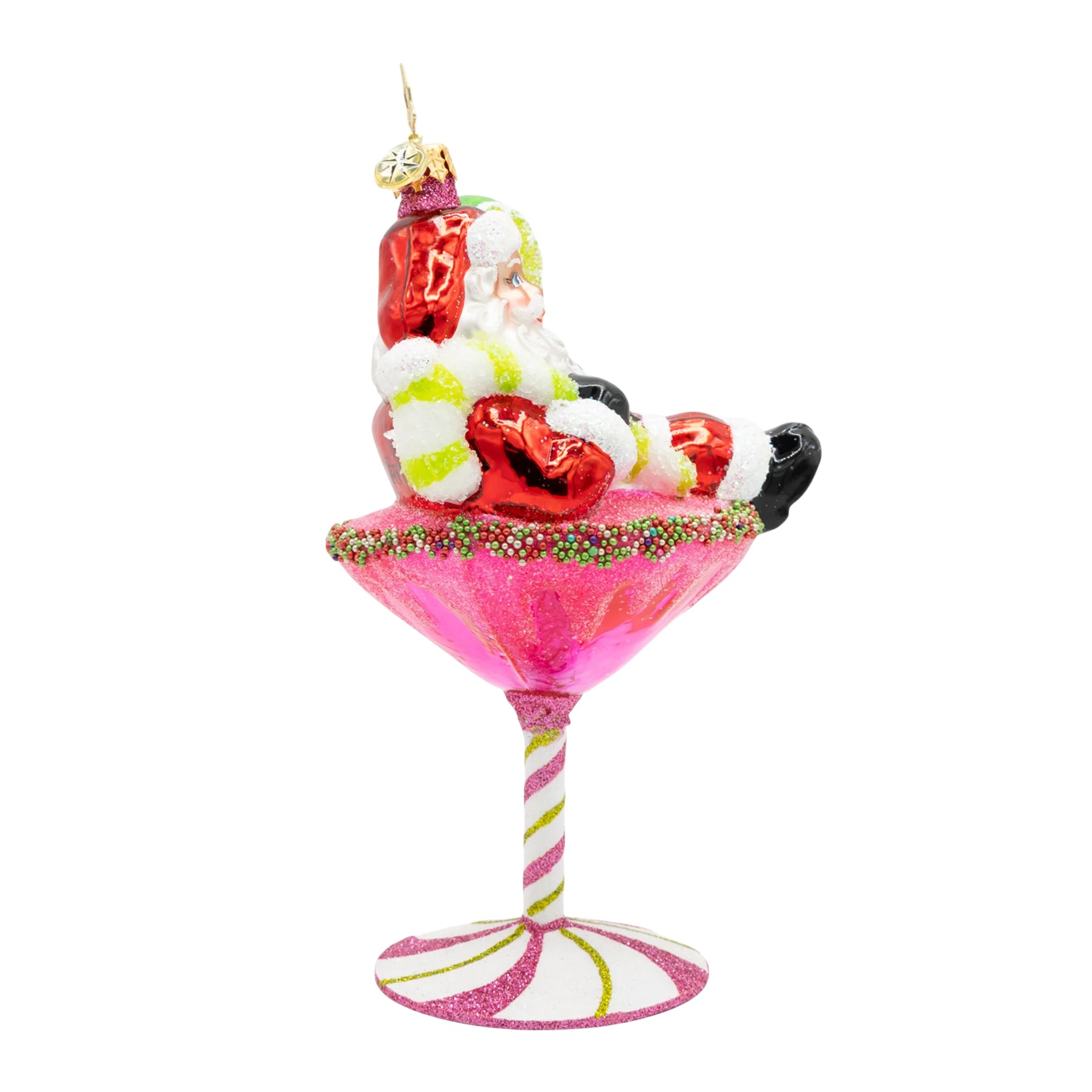 Christopher Radko Santa's Christmas Cosmo Ornament