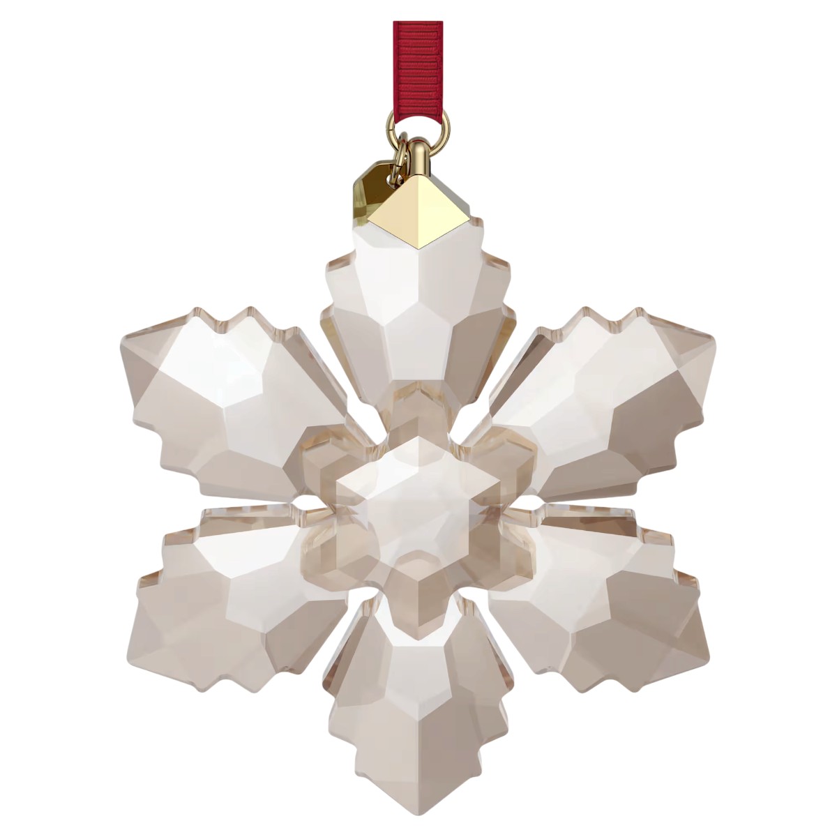 Swarovski Gold Tone Annual Festive Ornament, 2026