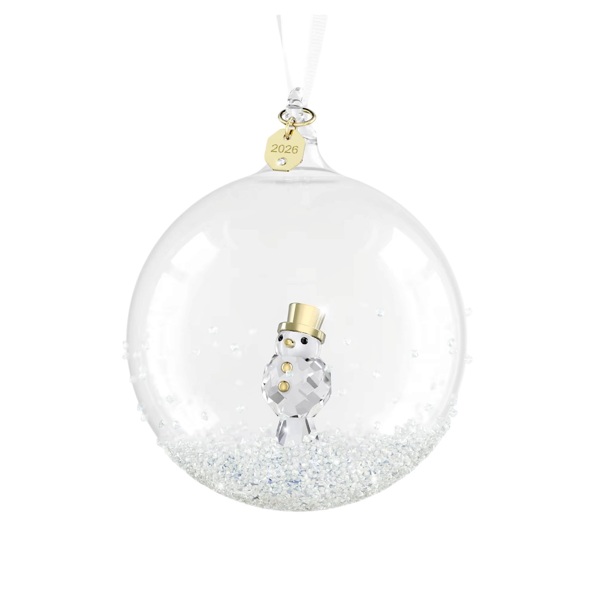 Swarovski White Annual Ball Ornament, 2026