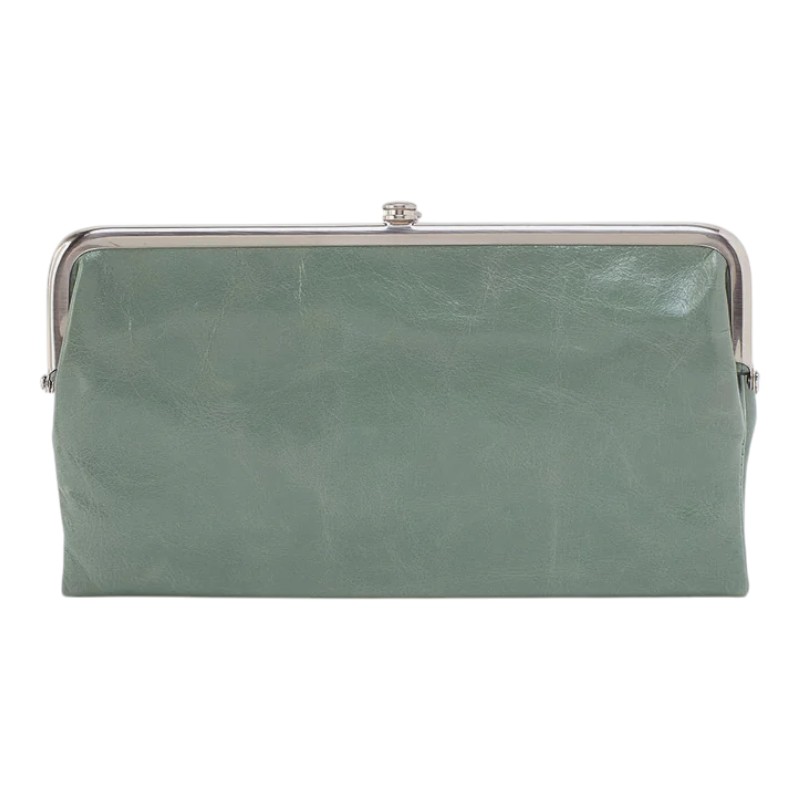 HOBO Lauren Clutch Wallet, Jade