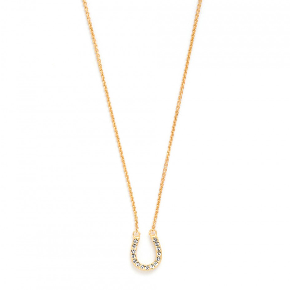 Spartina 449 Sea La Vie Feel Lucky / Horseshoe Necklace, 18